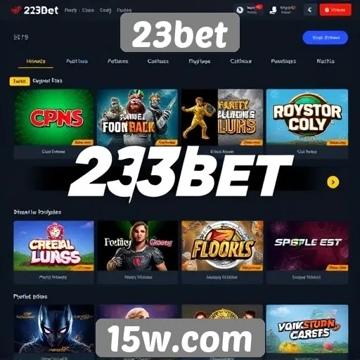 Plataforma 23bet oferece diversas opções de jogos online